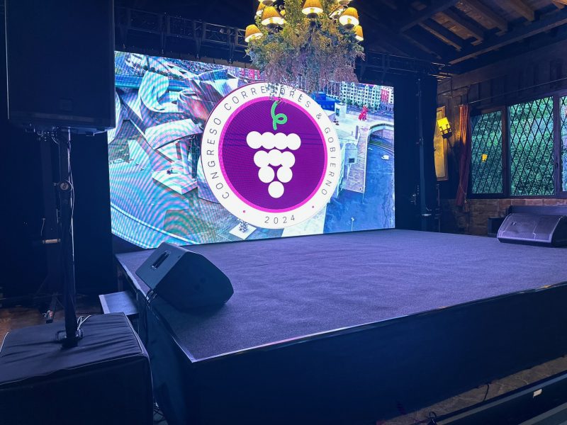 Pantalla gigante para eventos